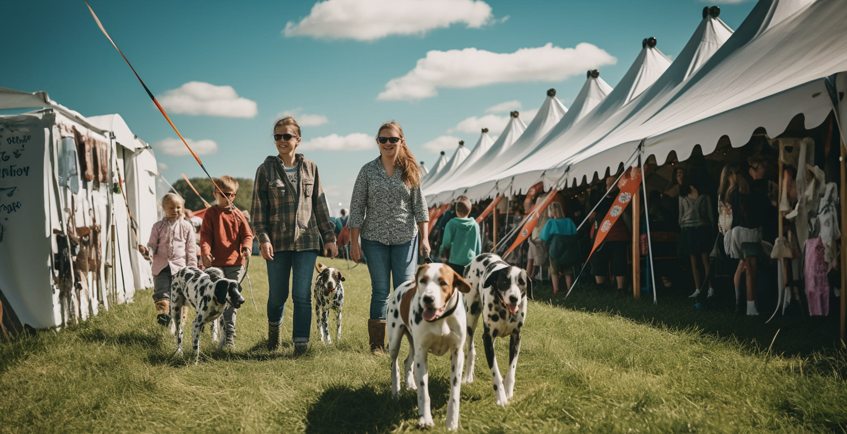 hold a stand at a game fair