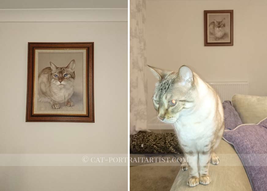 Cat Oils Portraits by Nicholas Beall