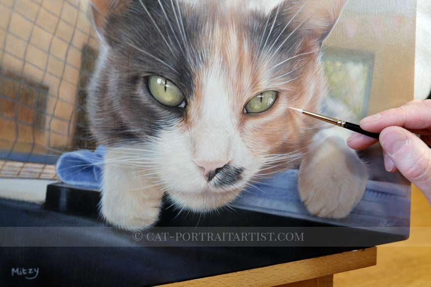 Cat Oils Portraits by Nicholas Beall