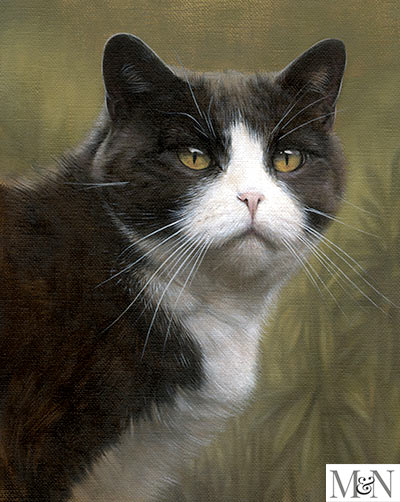 cat painting