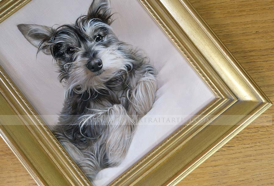 Dog Pet Portraits Framed