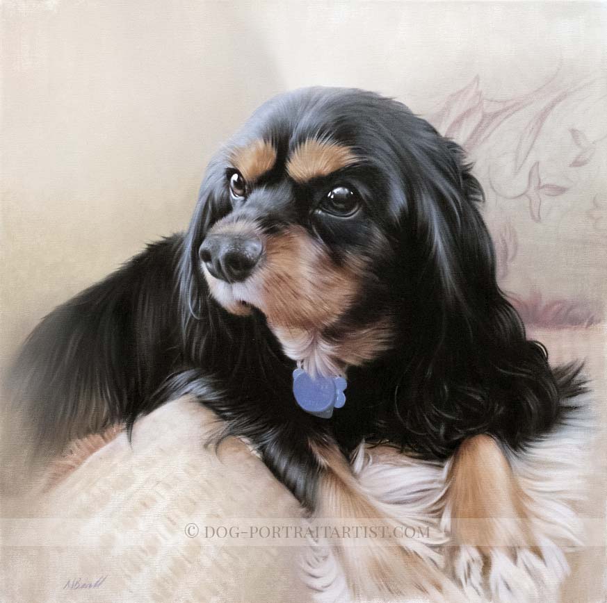 King Charles Spaniel Pet Portraits