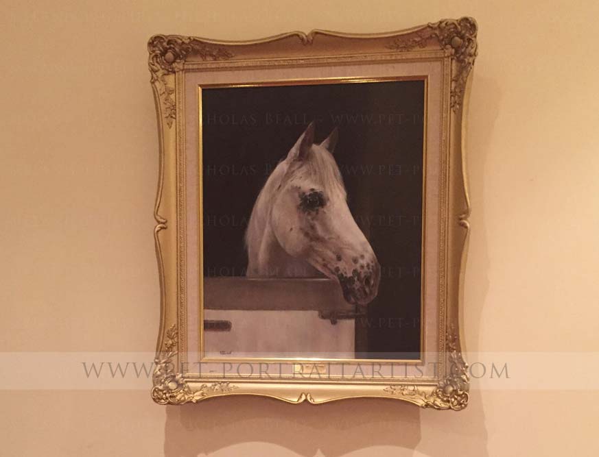 Horse Painting in Situ