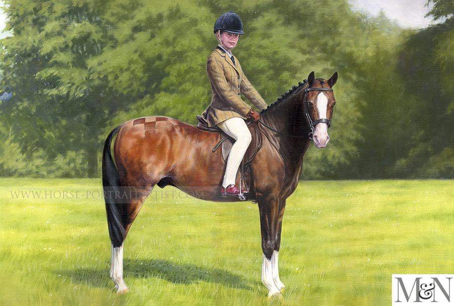 Horse Portraits Oils