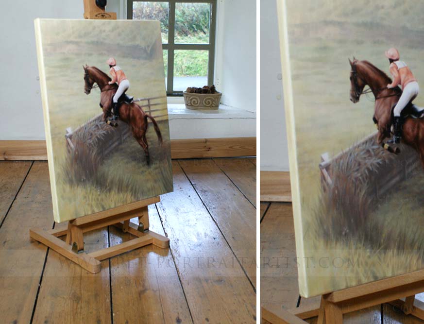 Horse Jumping Print