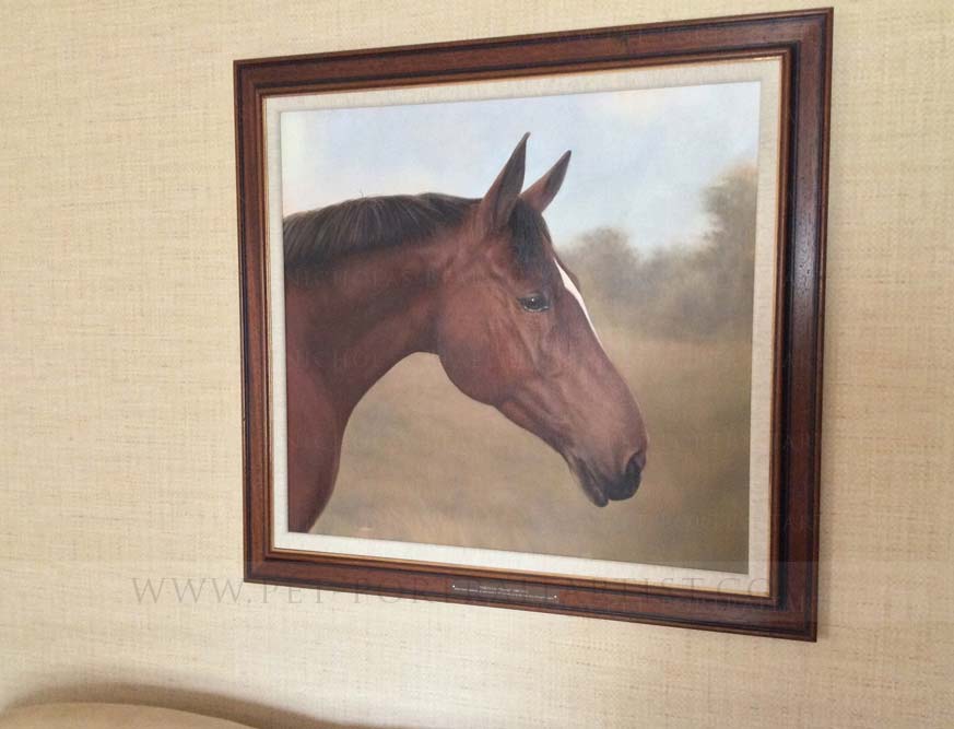 Horse Oil Portrait