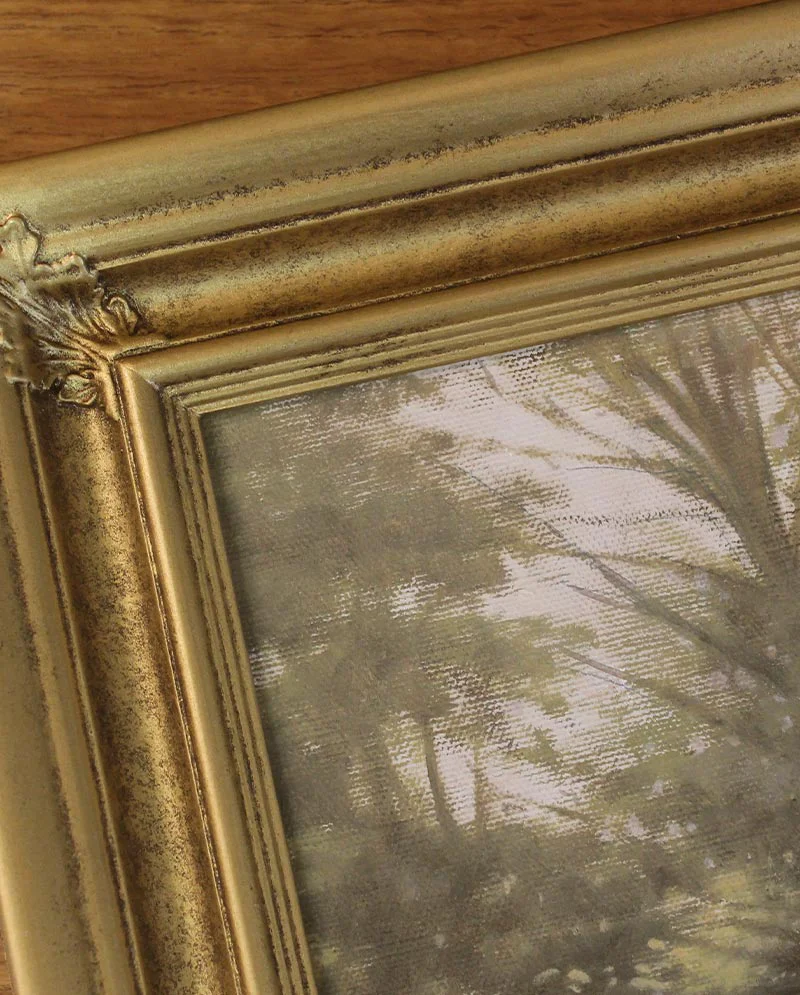 Equine Oil Painting Framed and Displayed Equine Oil Painting Framed and Displayed