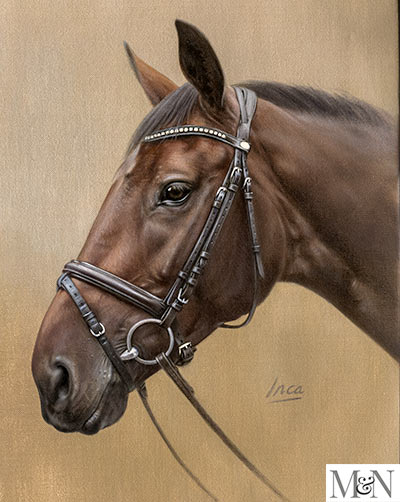 Horse Oil Portraits Gallery by Nicholas Beall