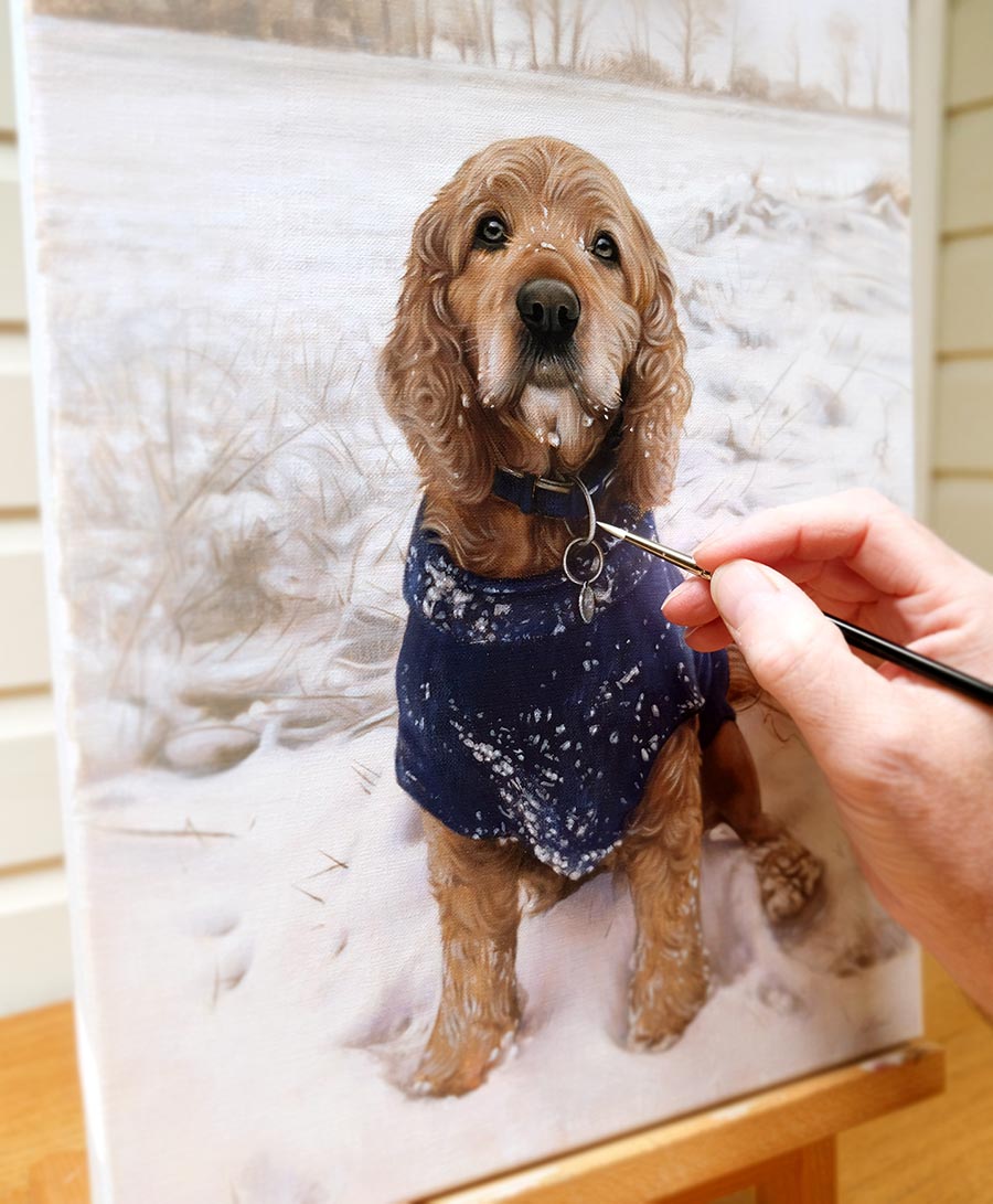 Commissioned Painting by John Nettles