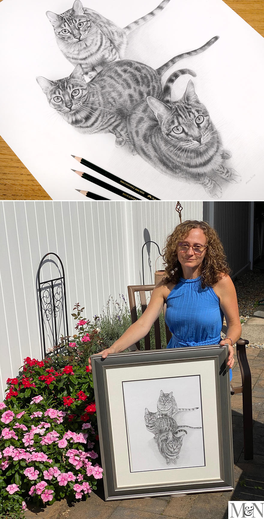 Cat Pencil Portraits